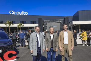 Flavio Kristich, Alfredo Cornejo y Marcos Calvente en Circuito Pinar del Este.